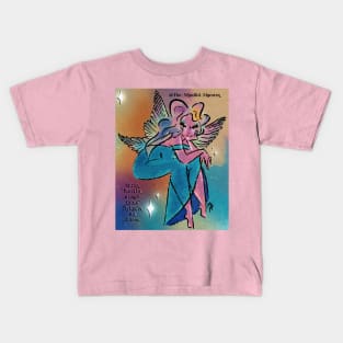 Rainbow Bird Fairy Kids T-Shirt